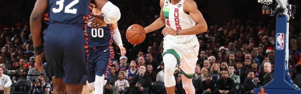  字母哥暴扣统治攻防两端雄鹿大胜活塞显霸气