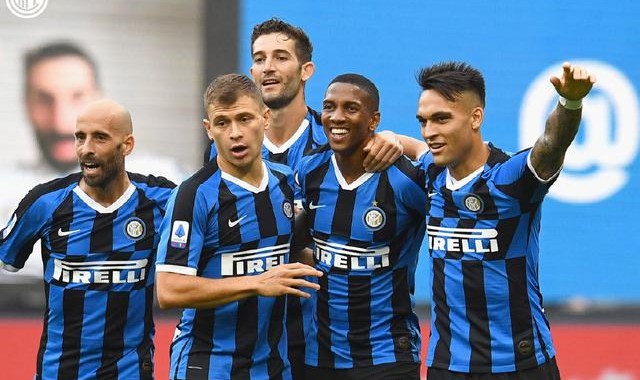  拉齐奥客场逼平国际米兰保留争冠希望