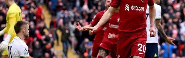  萨拉赫造点加绝杀，利物浦险胜热刺取三分  