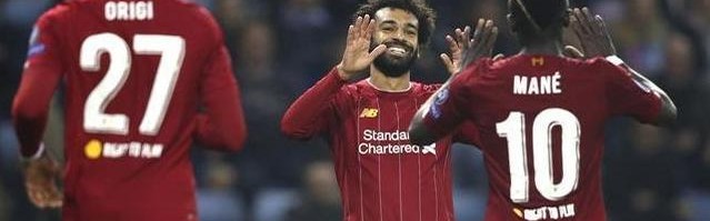  萨拉赫传射建功利物浦客胜纽卡紧追曼城  